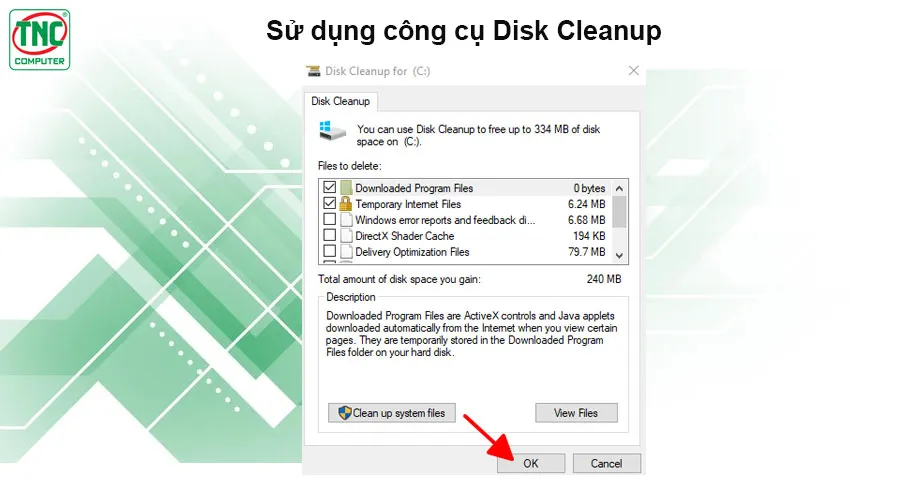 dọn rác trong win 10