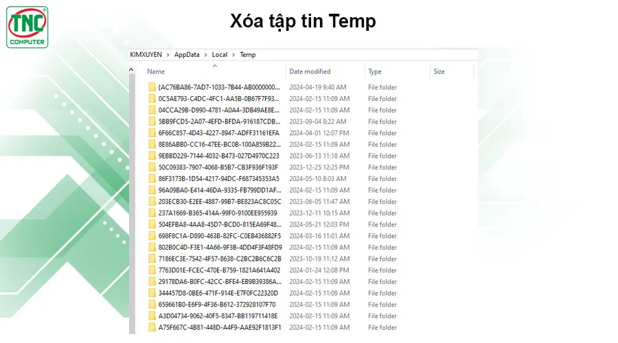 dọn rác trên máy tính win 10