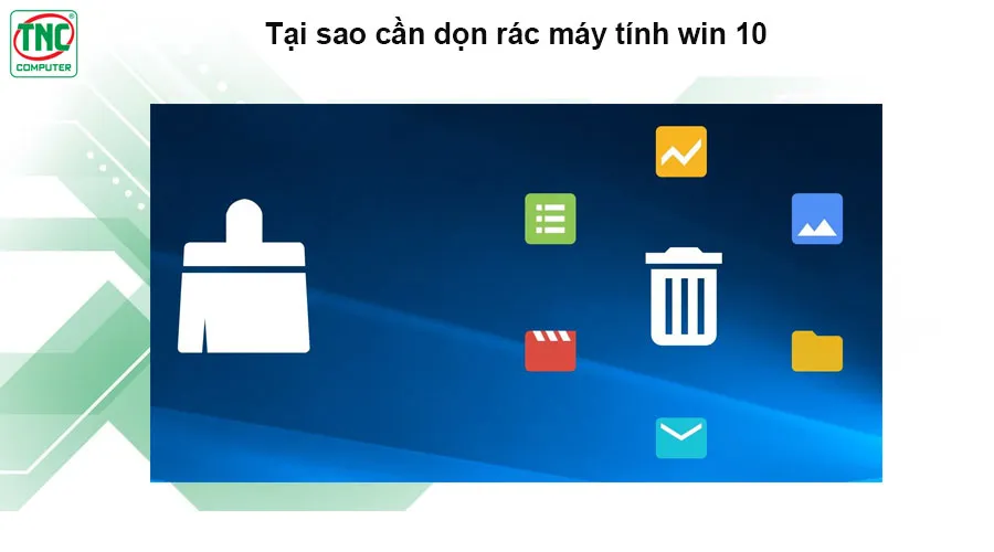 dọn sạch rác win 10