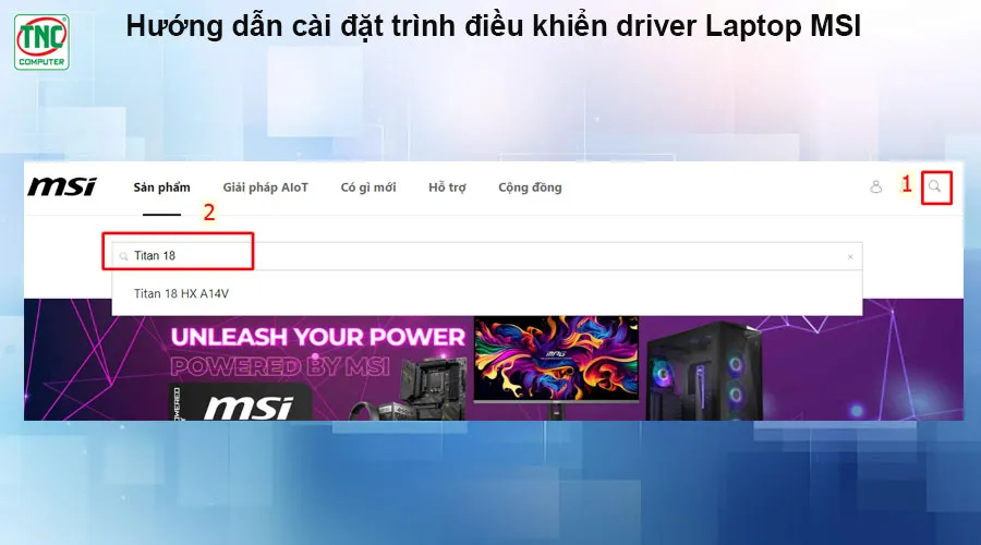 download driver laptop msi