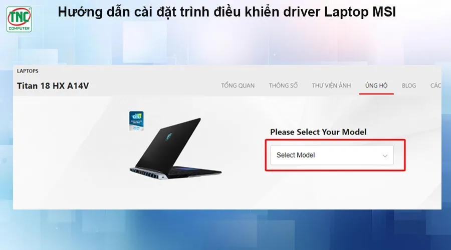 driver update msi laptop