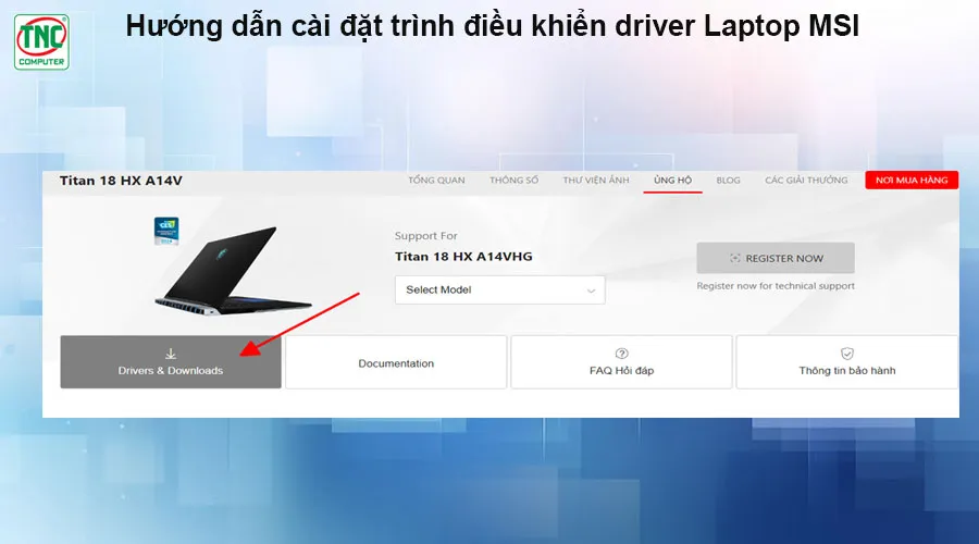 msi notebook driver