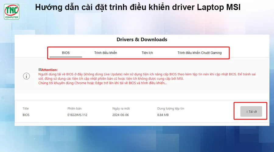 touchpad msi driver