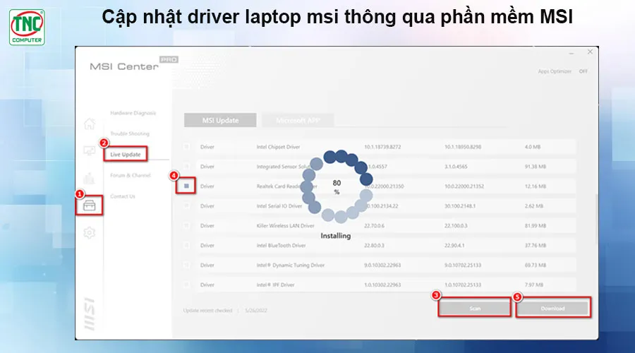 msi cr610 drivers
