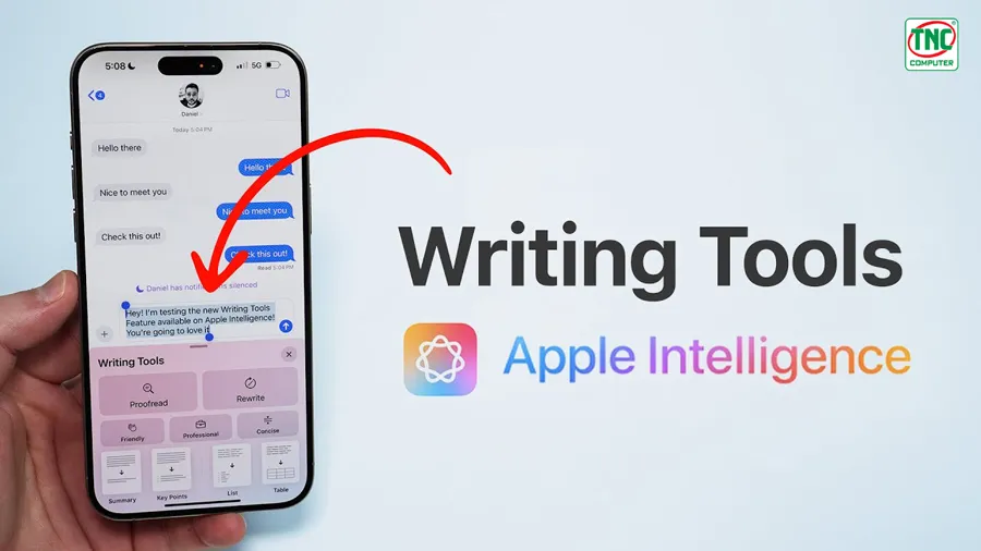 Writing Tools có tích hợp ChatGPT