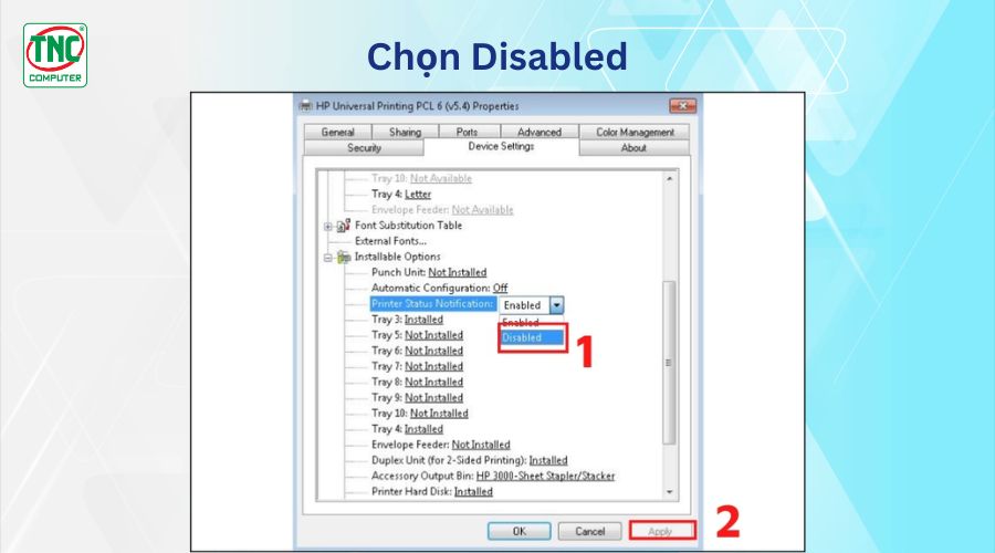 Khắc phục lỗi máy in tự thêm 1 trang