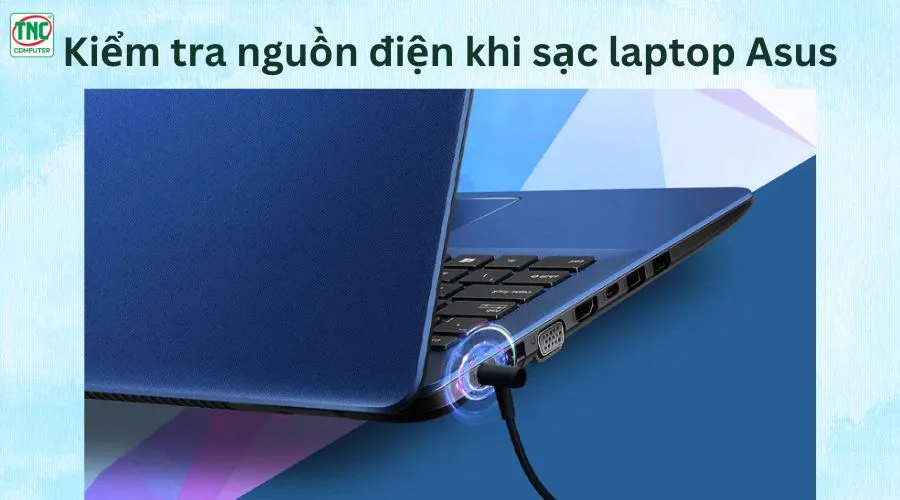 Laptop Asus lúc lên nguồn lúc không