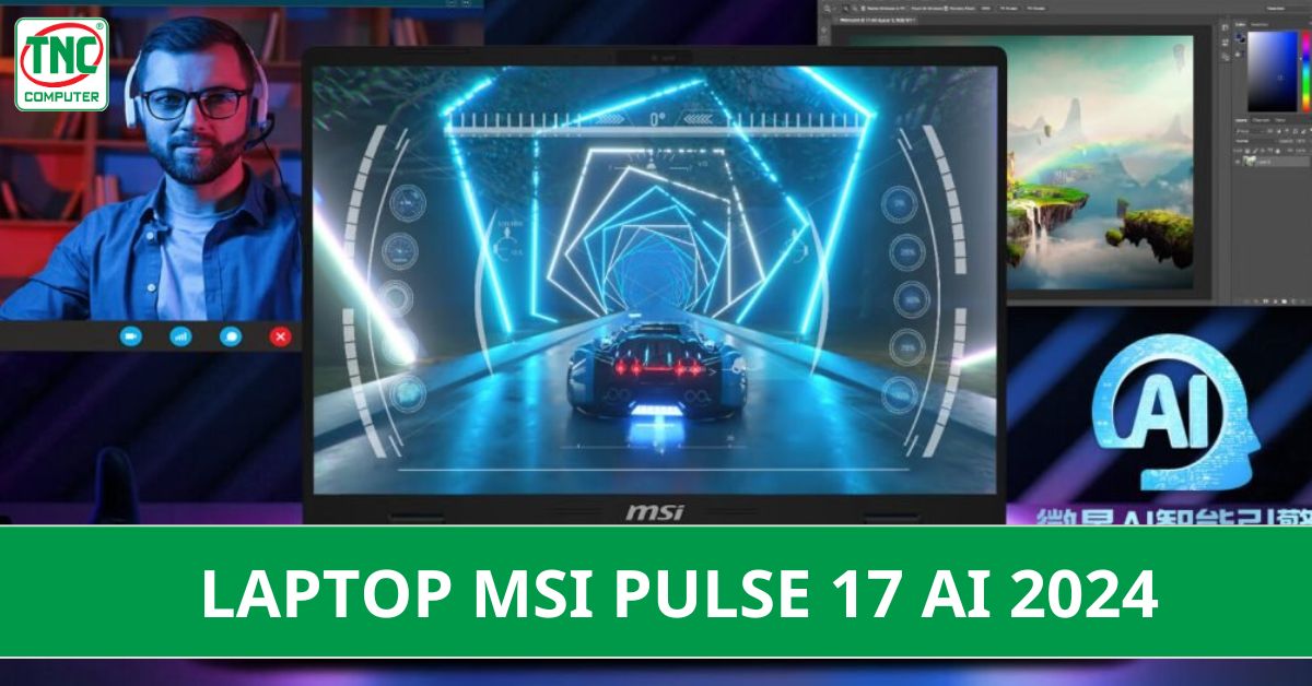 LAPTOP MSI PULSE 17 AI 2024