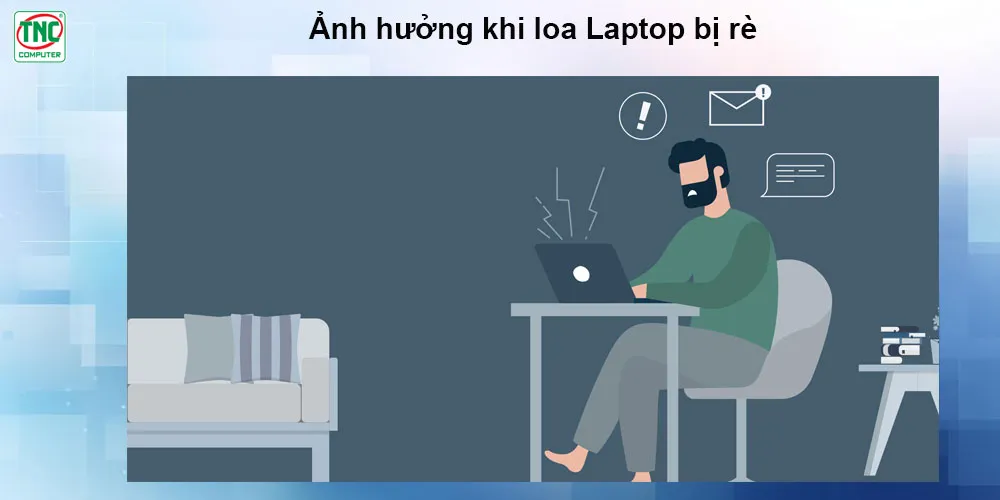 cách xử lý khi loa máy tính bị rè