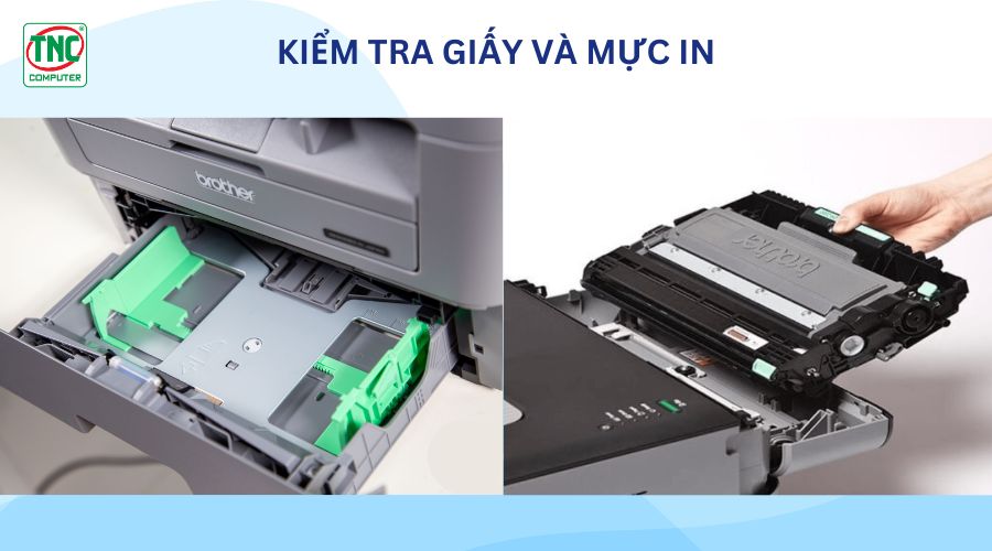 Lỗi máy in Brother không in được
