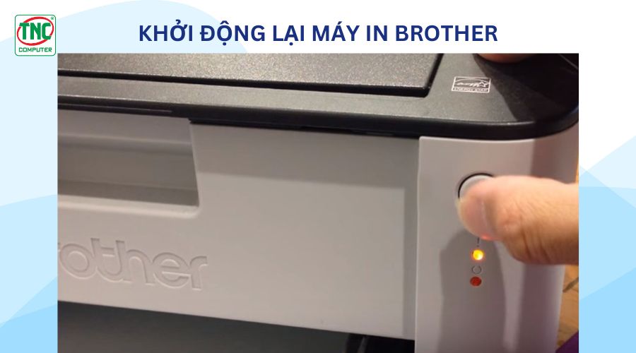 Lỗi máy in Brother không in được