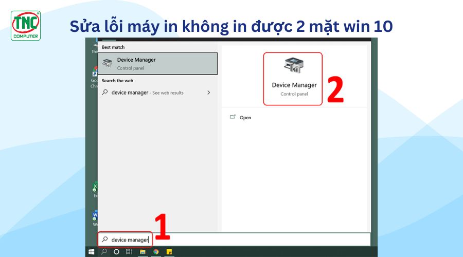 Lỗi máy in không in được 2 mặt win 10