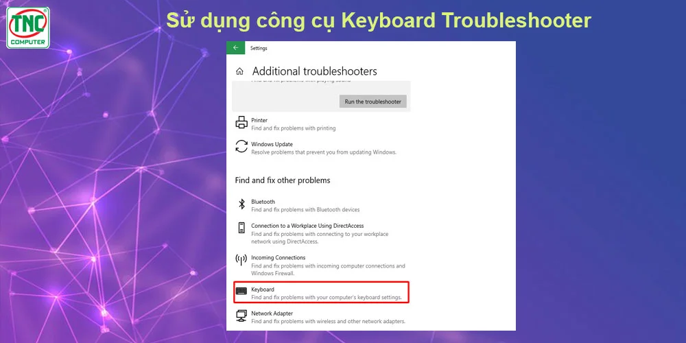 lỗi bàn phím bị loạn