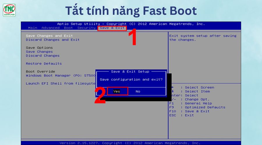 Máy tính hiện Bios