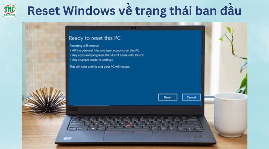 Lỗi máy tính tự vào Bios win 10