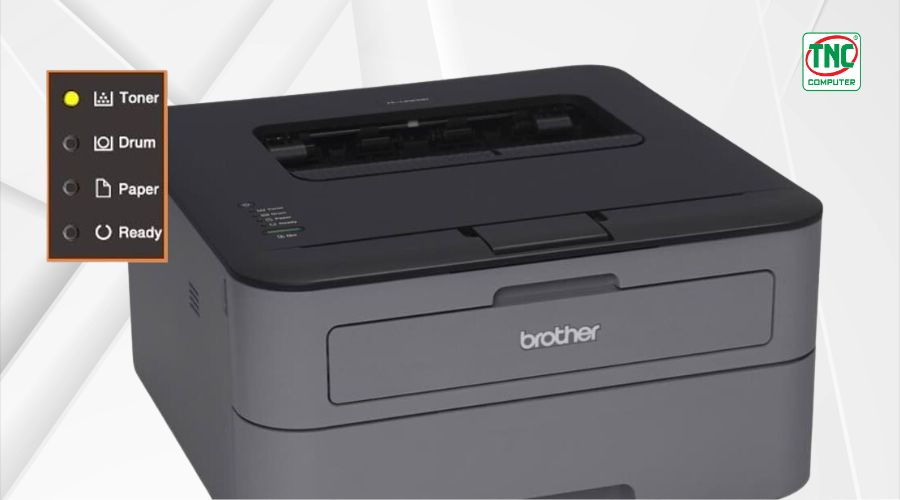 Máy in Brother HL-L2321D báo lỗi toner