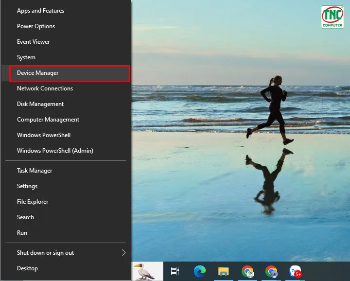 Mở Device Manager