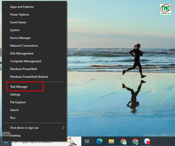 Mở Task Manager