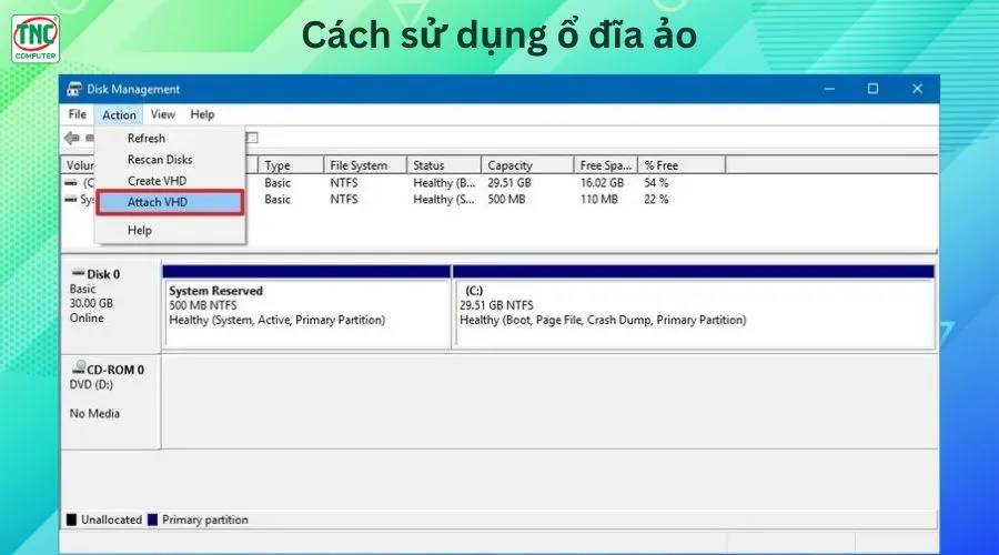 xóa ổ đĩa ảo win 10