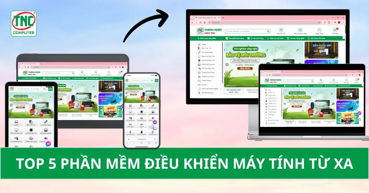phần mềm điều khiển máy tính từ xa