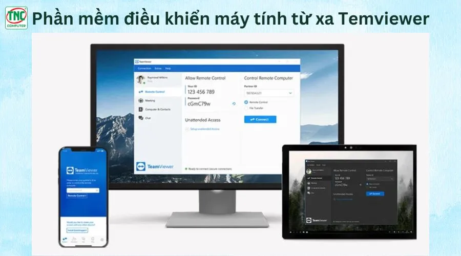 phần mềm điều khiển máy tính từ xa