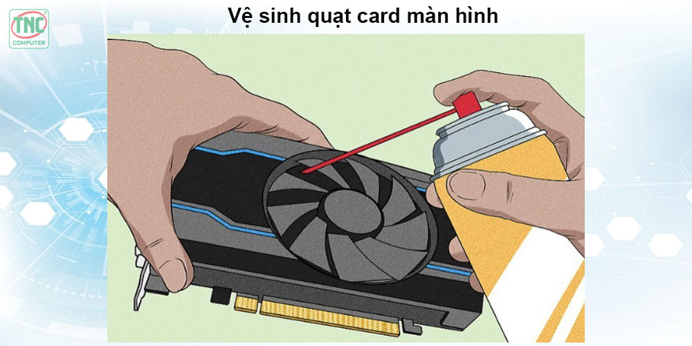 quạt của card màn hình không chạy