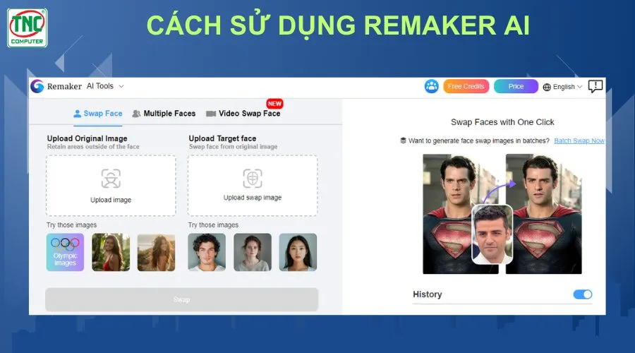 Cách sử dụng Remaker AI để tạo chân dung AI