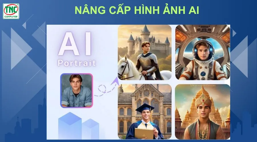 Ứng dụng tạo ảnh chân dung