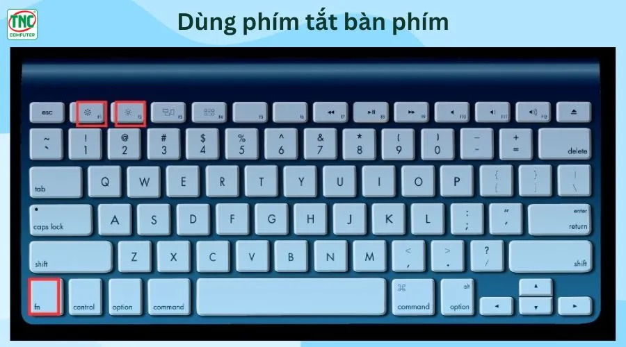 Tăng độ sáng màn hình máy tính win 7