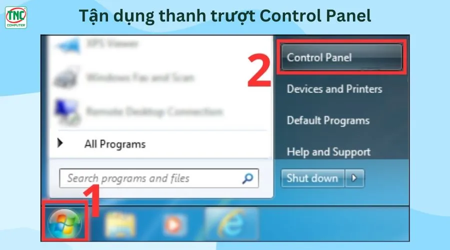 tăng độ sáng màn hình máy tính win 7 pc