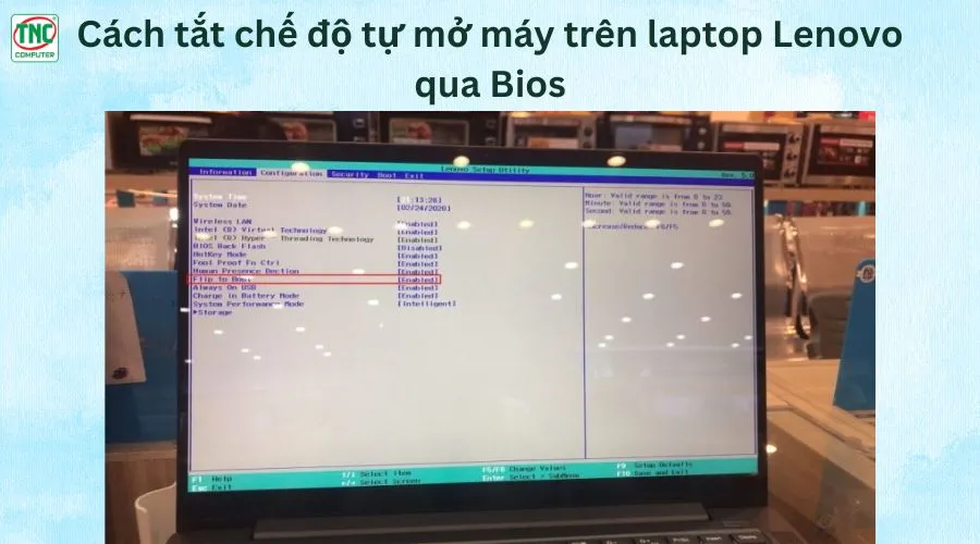tắt chế độ tự mở máy tính