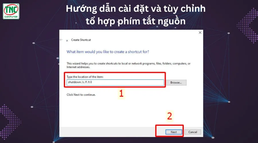 tổ hợp phím tắt nguồn máy tính win 11