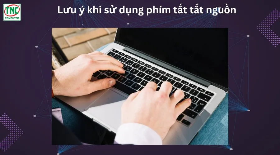 tổ hợp phím tắt nguồn máy tính