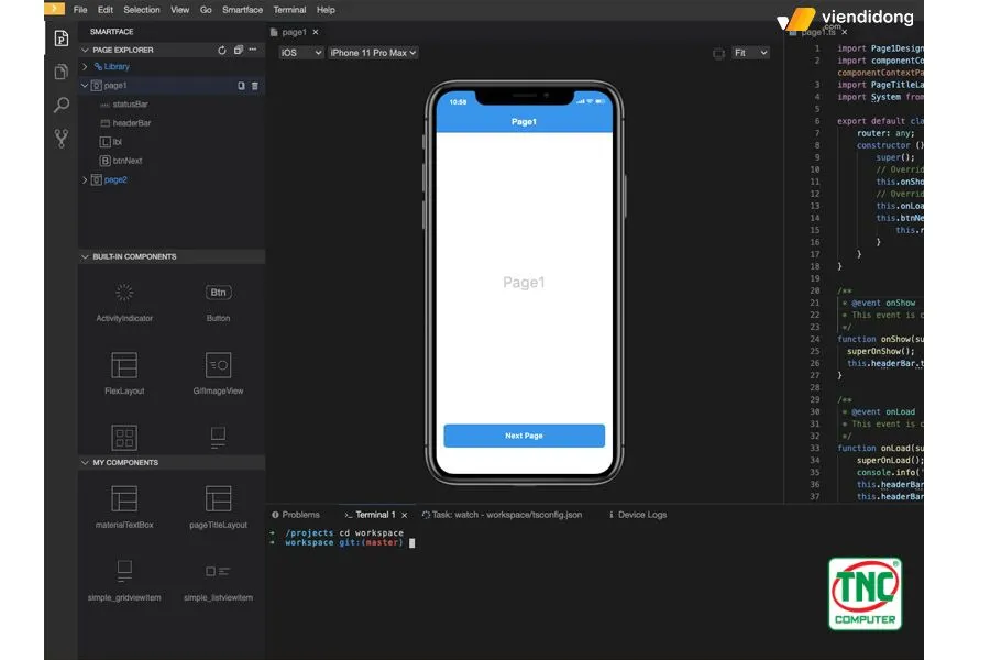 Trình giả lập iOS Smartface cho phép người dùng trải nghiệm iOS miễn phí