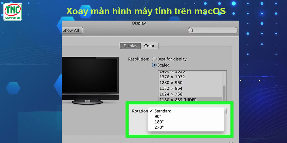 máy tính bị lật màn hình