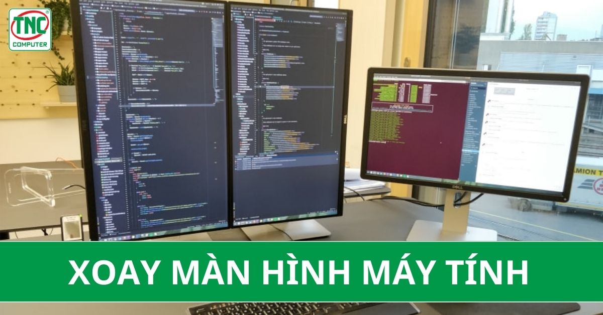 xoay màn hình pc