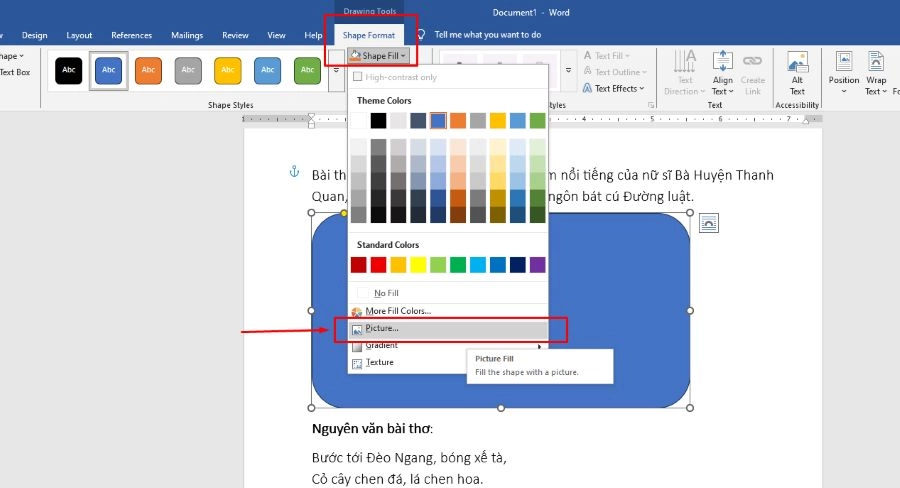 Hướng dẫn cách chèn ảnh vào Word đơn giản cho dân văn phòng, sinh viên