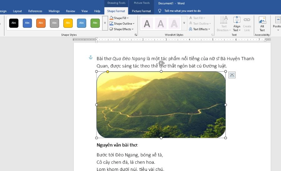 Hướng dẫn cách chèn ảnh vào Word đơn giản cho dân văn phòng, sinh viên