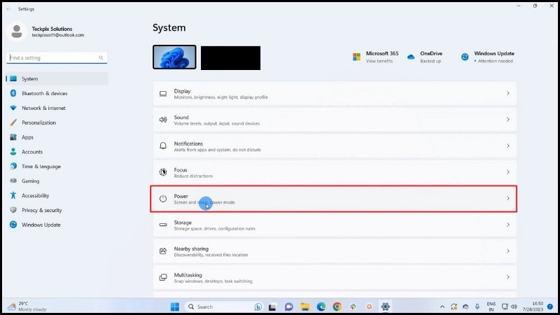 chỉnh sáng màn hình laptop