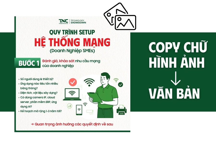 TOP 5 cách copy chữ trong ảnh thành văn bản cực dễ dàng