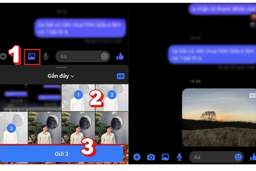Mẹo gửi ảnh không bị vỡ qua Messenger Mẹo gửi ảnh không bị vỡ qua Messenger