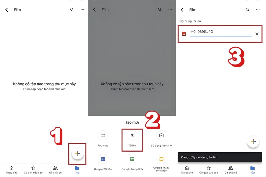 Sử dụng Google Drive để chia sẻ link ảnh gốc Sử dụng Google Drive để chia sẻ link ảnh gốc