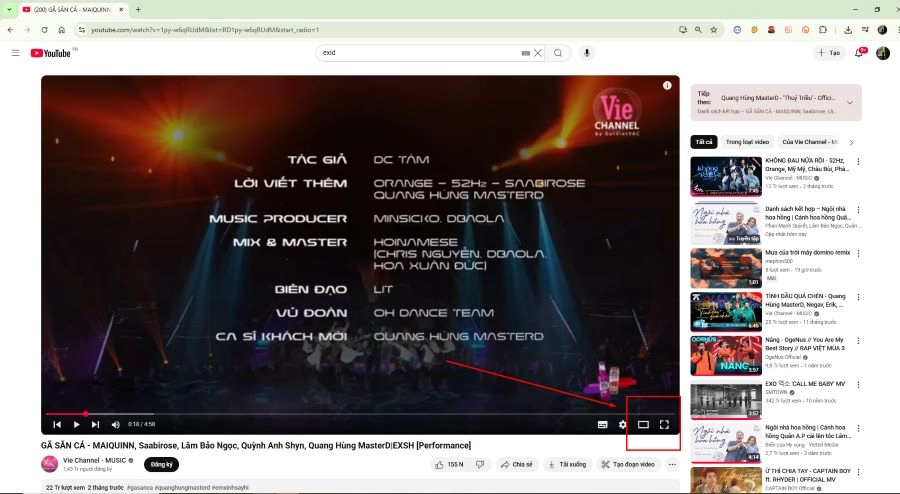 Cách phóng to màn hình youtube trên máy tính nhanh chóng đơn giản