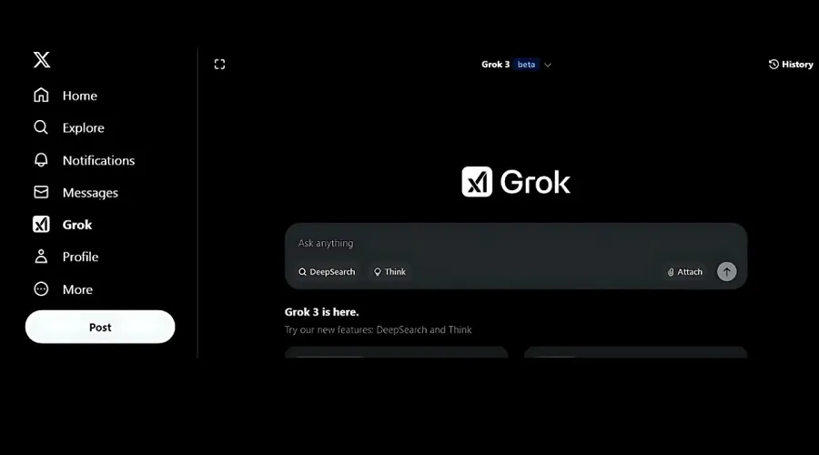 Tương tác thông minh với Grok
