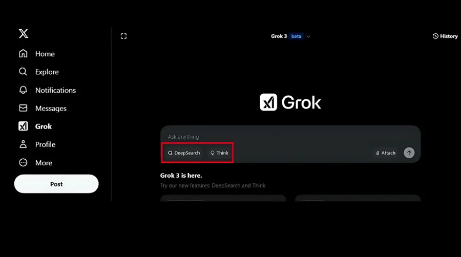 Tương tác với Grok