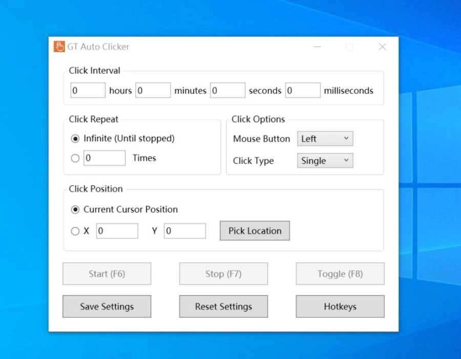 Những lưu ý khi sử dụng Auto Click