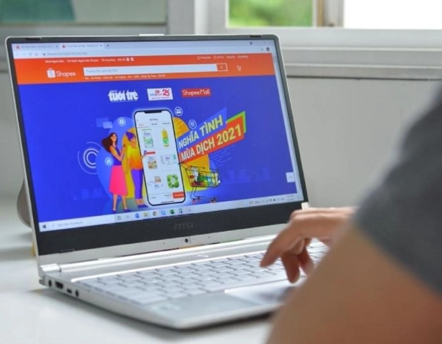 Laptop/PC phù hợp để trải nghiệm Shopee