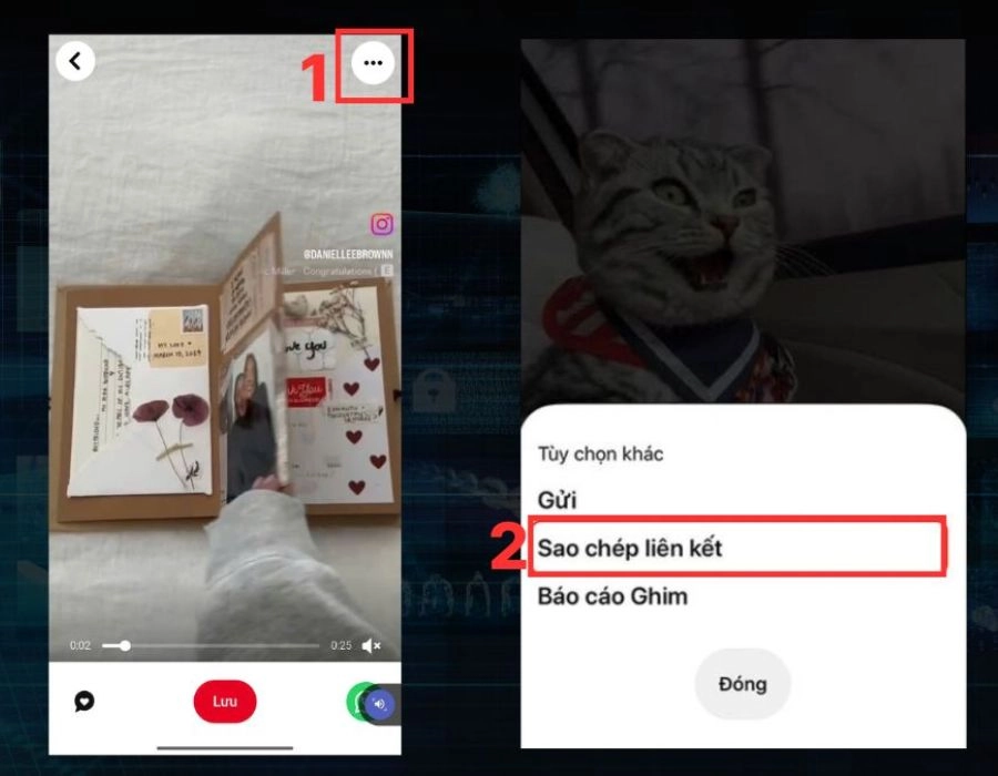 Cách tải video Pinterest không dính logo (Watermark)