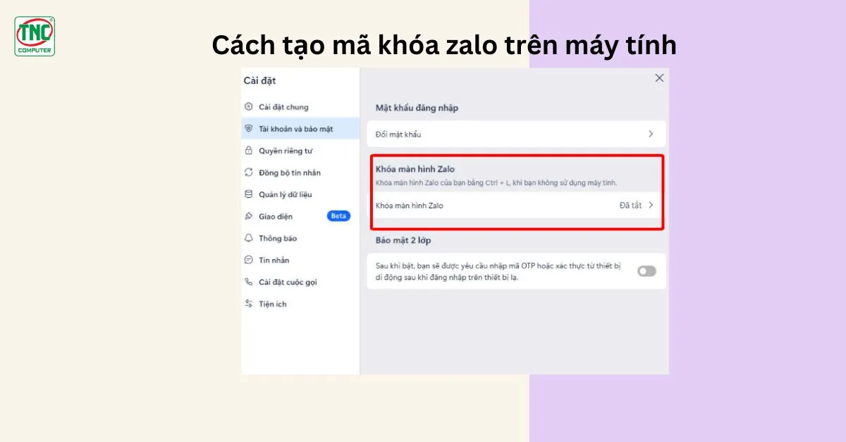 tạo mã bảo vệ