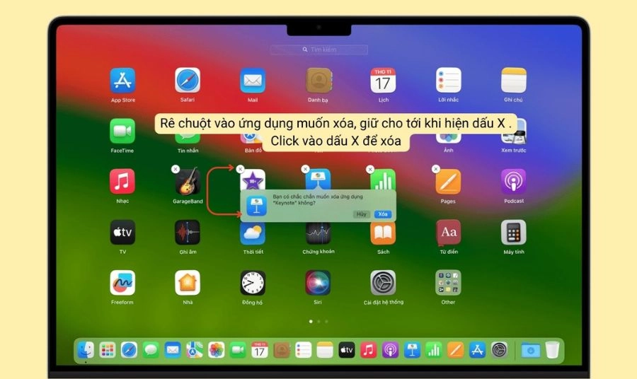 Tìm ứng dụng muốn xóa Tìm ứng dụng muốn xóa